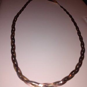 Jtv tri color sterling silver chain